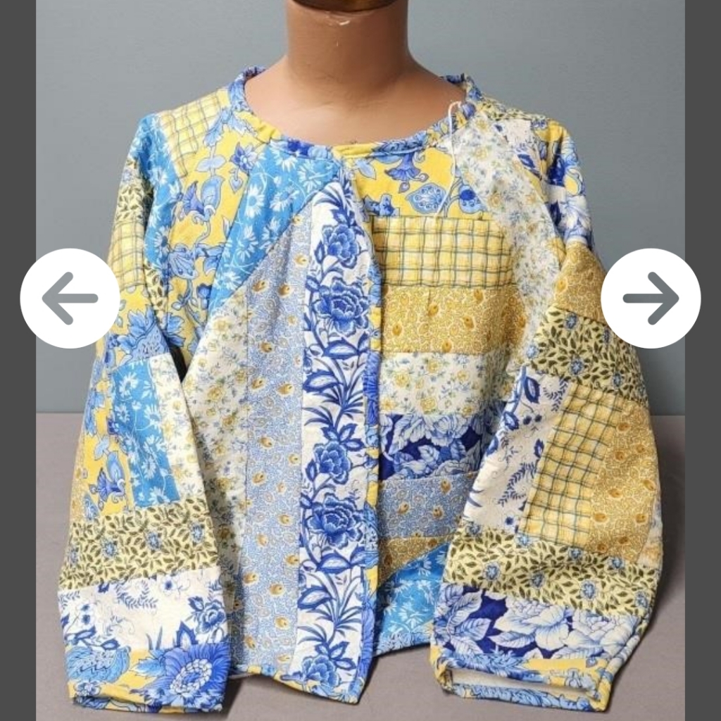 Handmade Cropped Patchwork Jacket